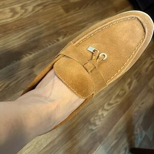 Loro Piana  Style Loafer in Tan Brown Color